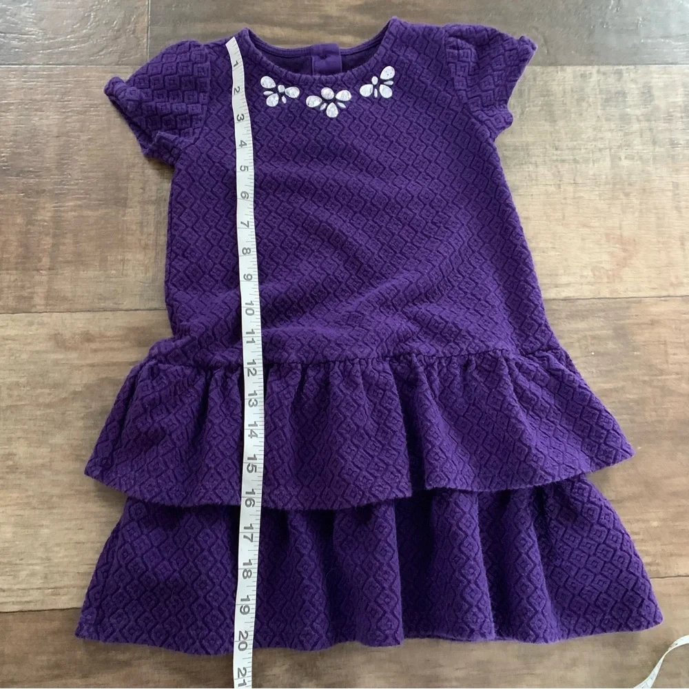 Gymboree embelished gem purple party dress